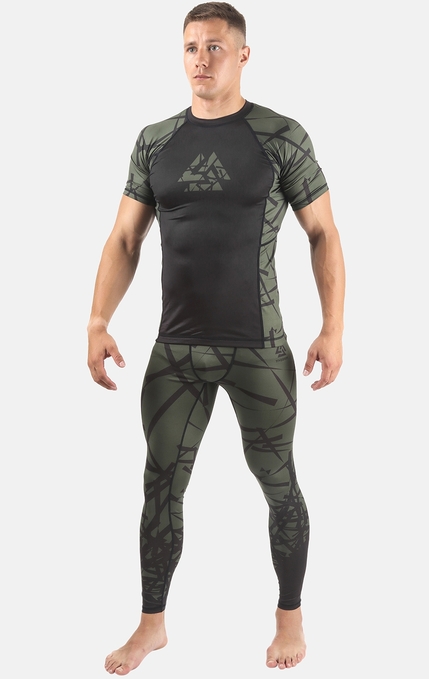 Peresvit Rival MMA Leggings Riffle Green