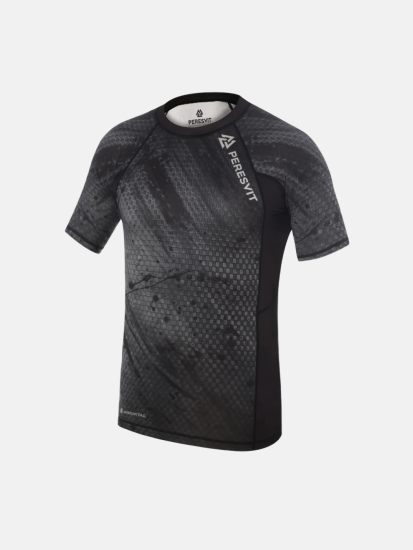 Peresvit Immortal 2.0 Black Rain Short Sleeve Rash Guard, Photo № 3