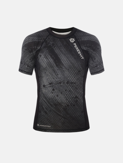 Peresvit Immortal 2.0 Black Rain Short Sleeve Rash Guard