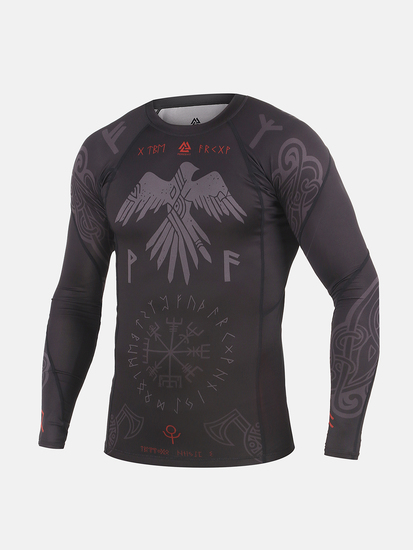 Peresvit Valhalla Black Long Sleeve Rashguard, Photo № 3