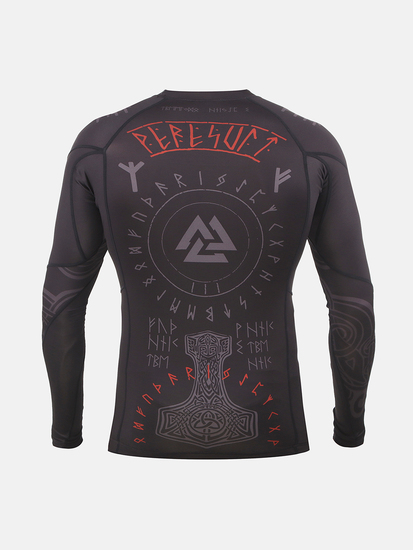 Peresvit Valhalla Black Long Sleeve Rashguard, Photo № 2