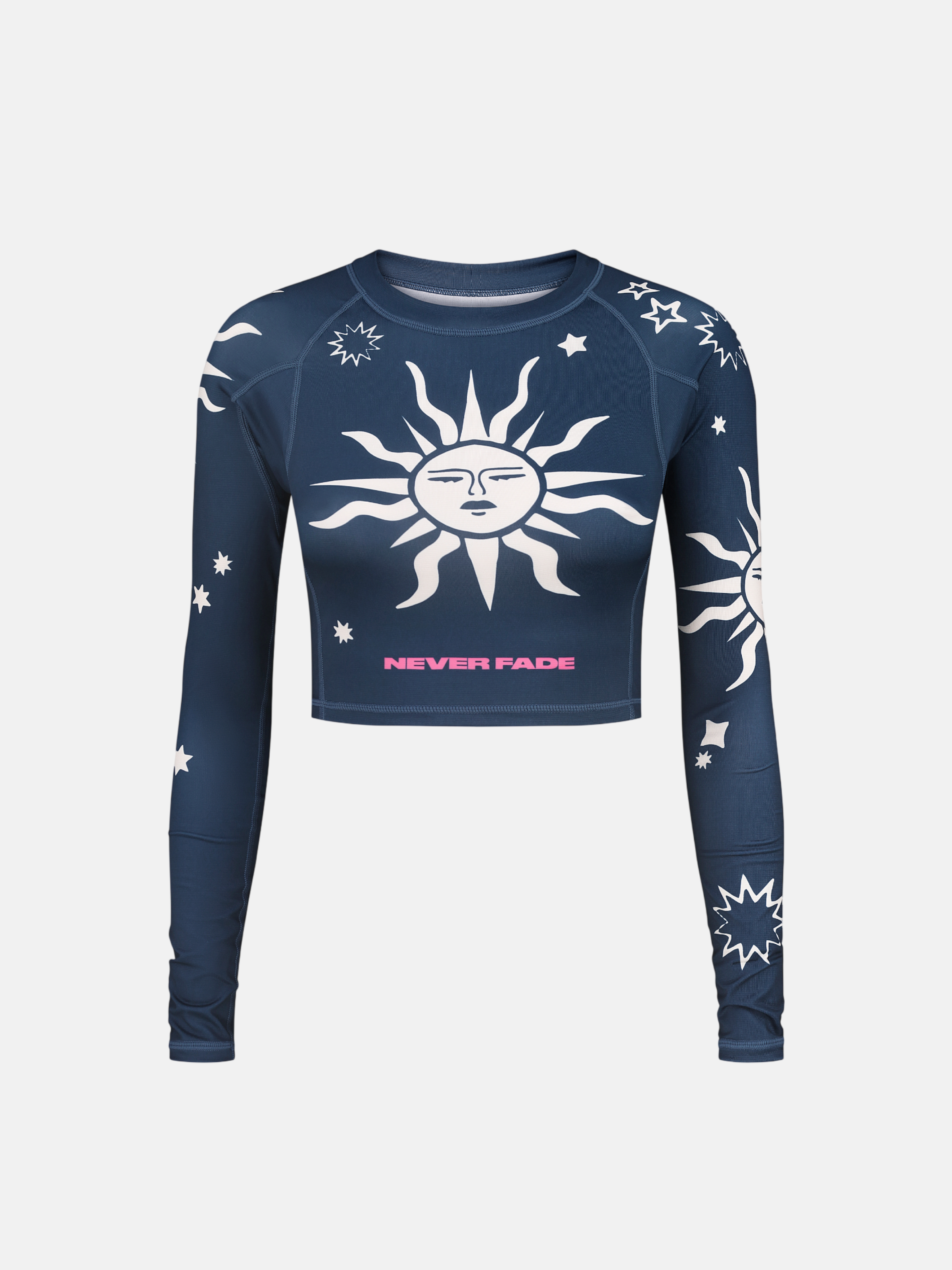 Equinox Ladies Rashguard Cropped Long Sleeve