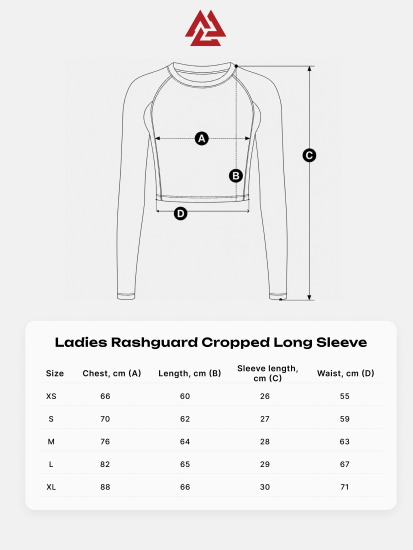 Equinox Ladies Rashguard Cropped Long Sleeve, Photo № 7