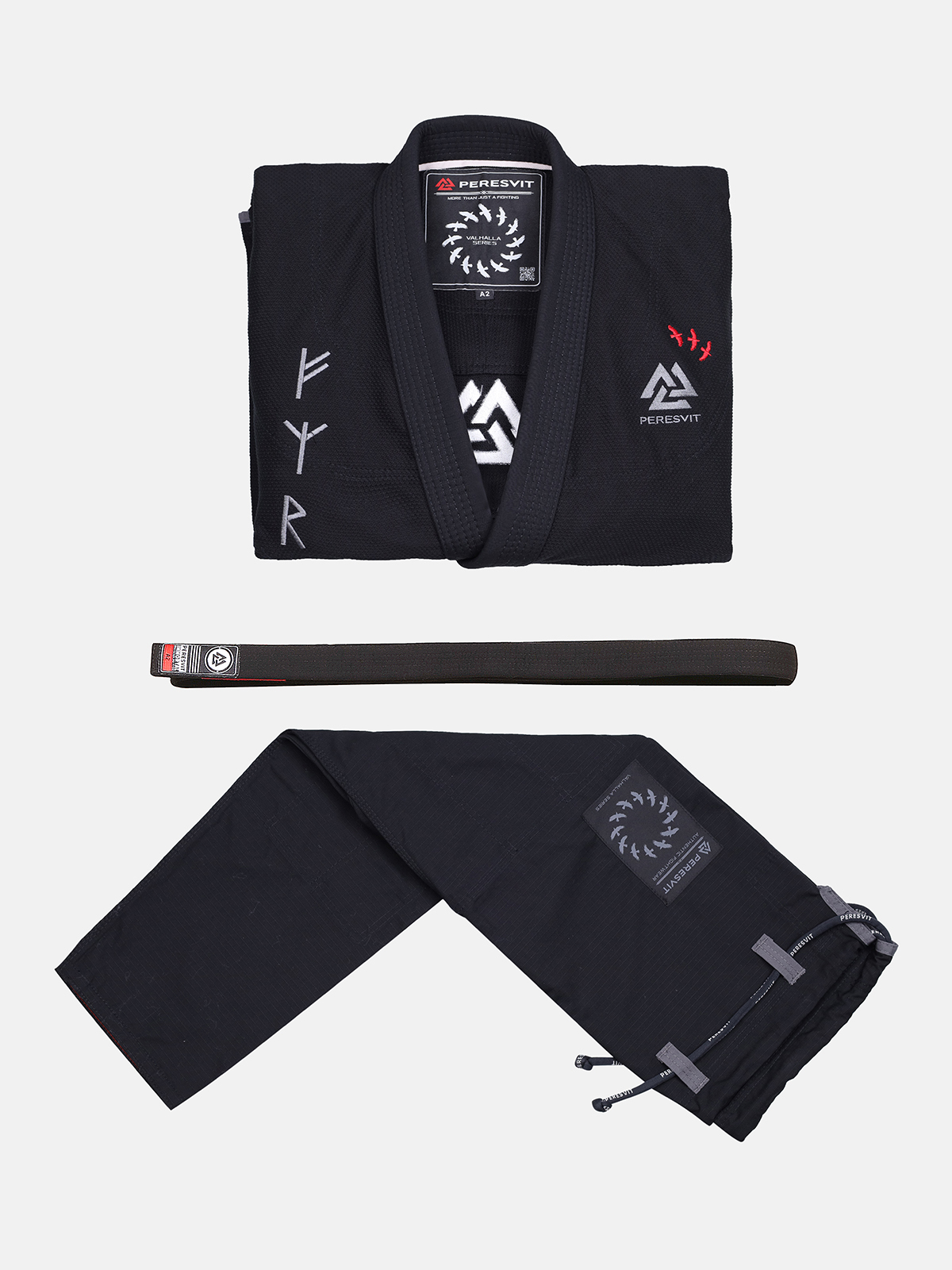 Peresvit Adults Gi Valhalla Black, Photo № 12