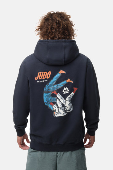 Peresvit Flying Judo Hoodie Navy Blue, Photo № 2