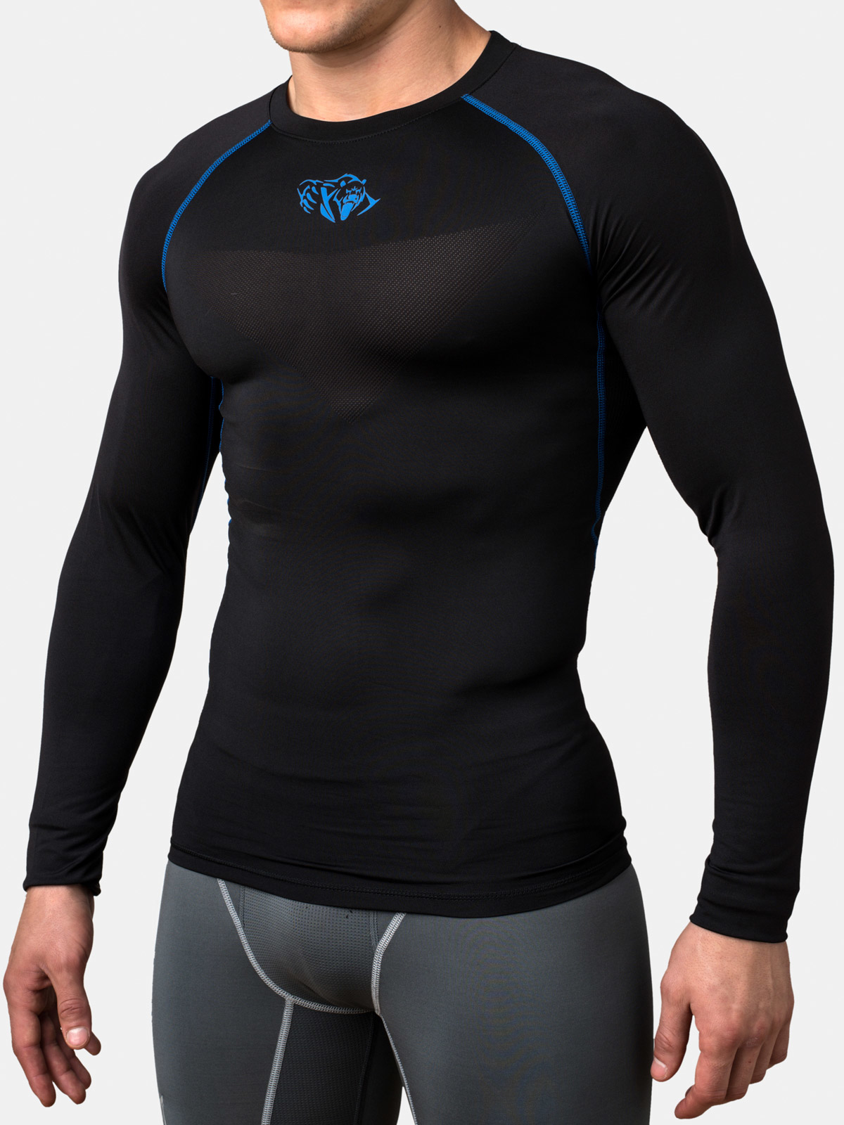 Peresvit Air Motion Long Sleeve Black Blue