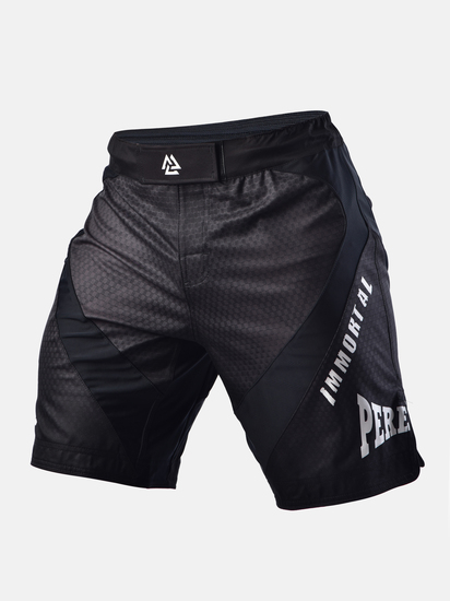 Immortal 2.0 Fightshorts Black Rain