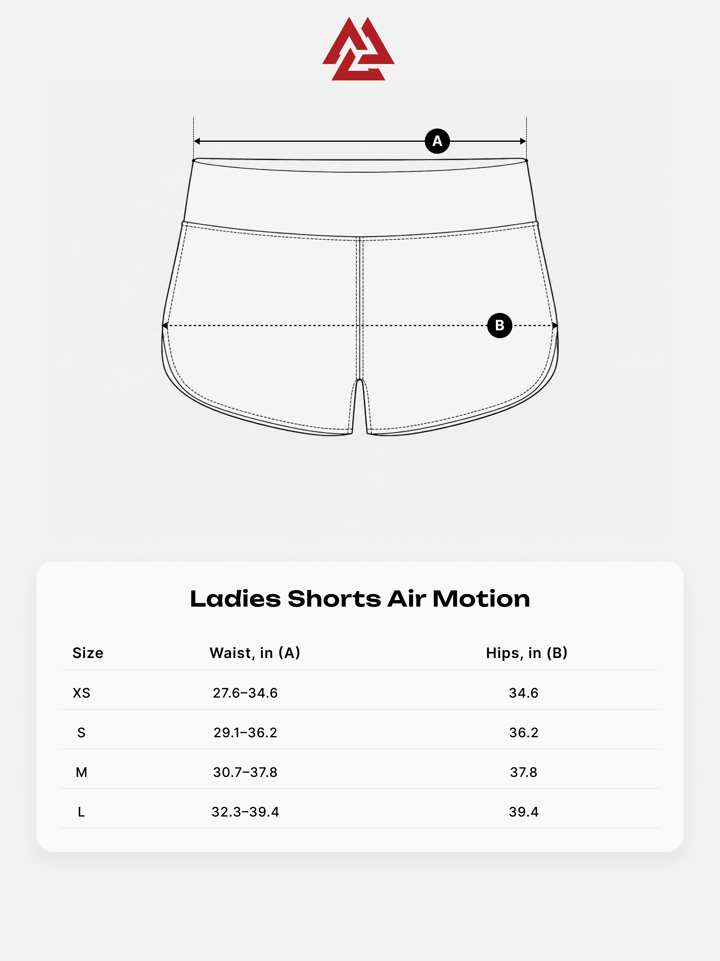 Air Motion Ladies Shorts Bordo, Photo № 5