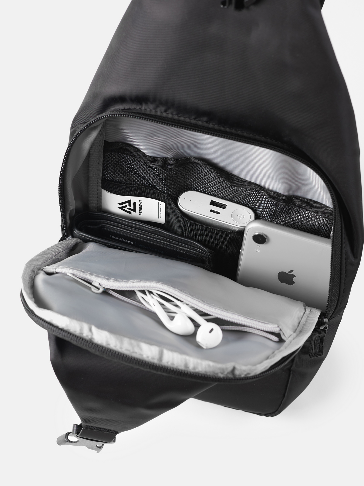 Peresvit Pulse Sling Bag Black, Photo № 4