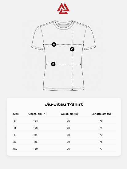 Jiu-Jitsu T-shirt Military Green, Photo № 3
