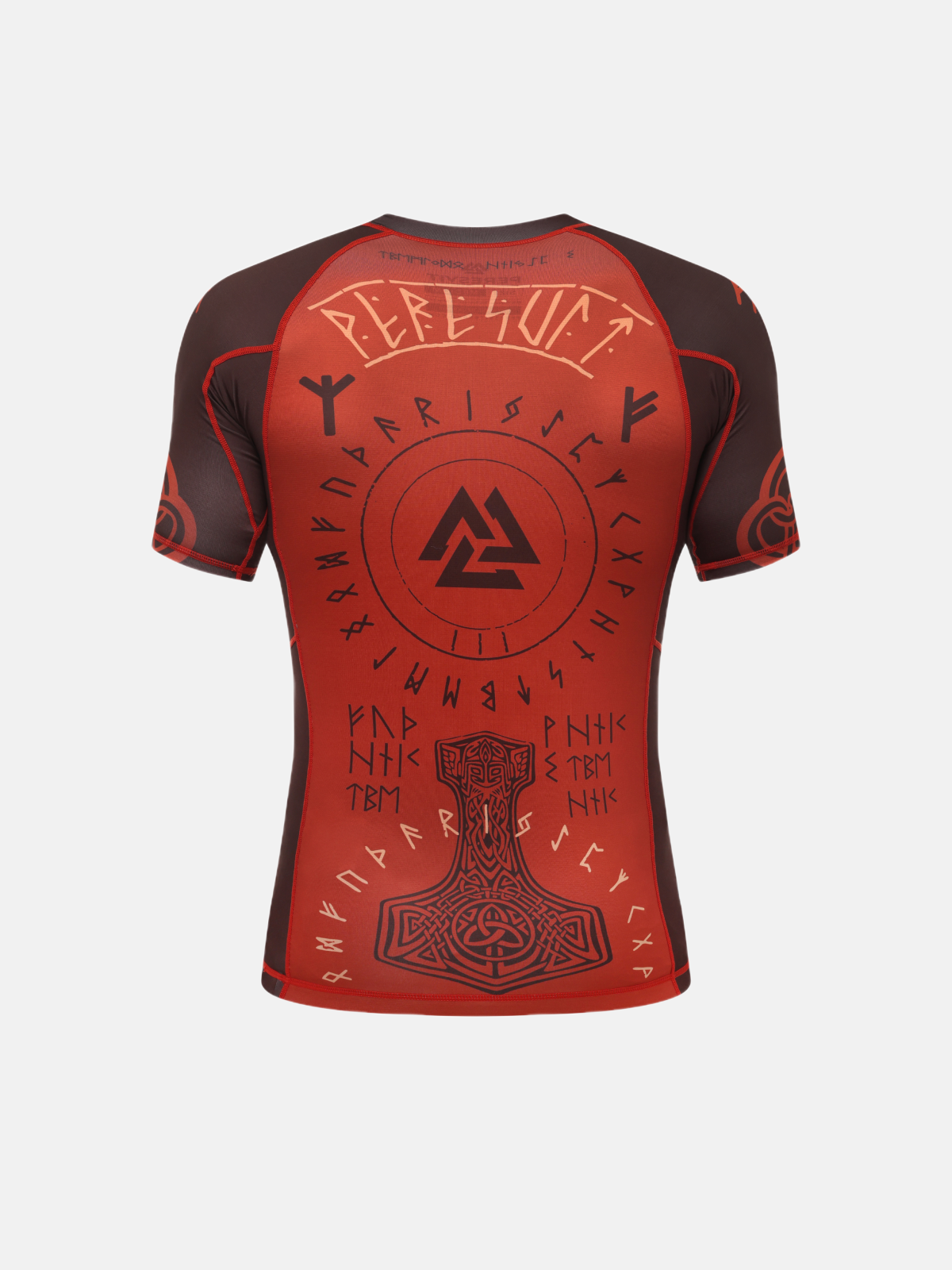 Valhalla Rashguard Short Sleeve Cadmium, Photo № 2