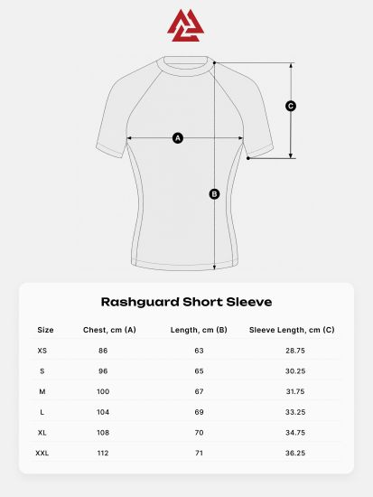 Valhalla Rashguard Short Sleeve Cadmium, Photo № 4