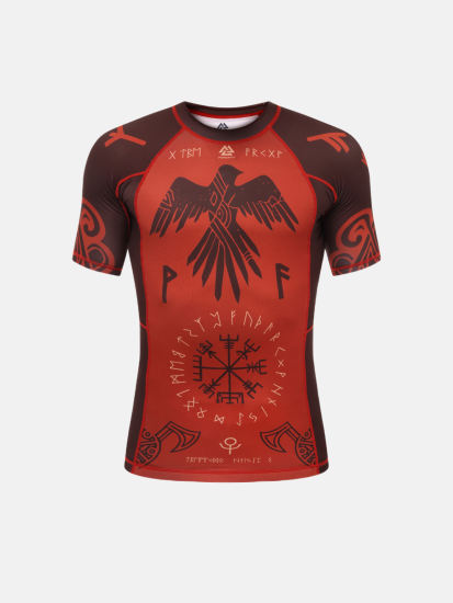 Valhalla Rashguard Short Sleeve Cadmium