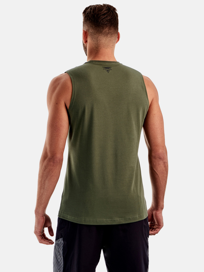 Dynamic Cotton Sleeveless Rifle Green, Photo № 2
