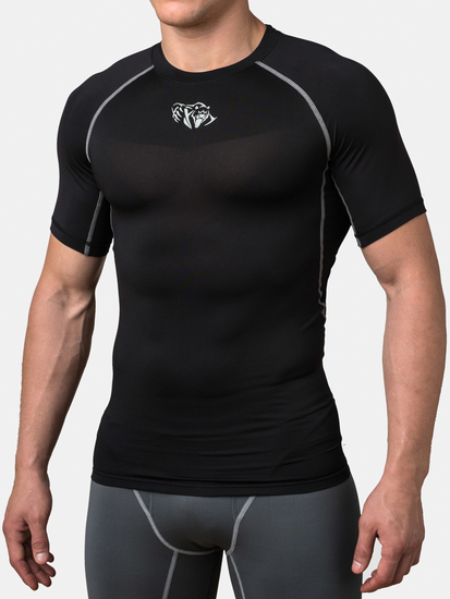Air Motion Short Sleeve Black Grey