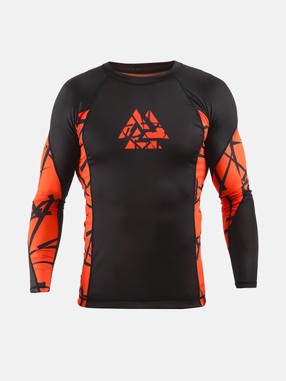 Kids Peresvit Rival Orange Rashguard Longsleeve