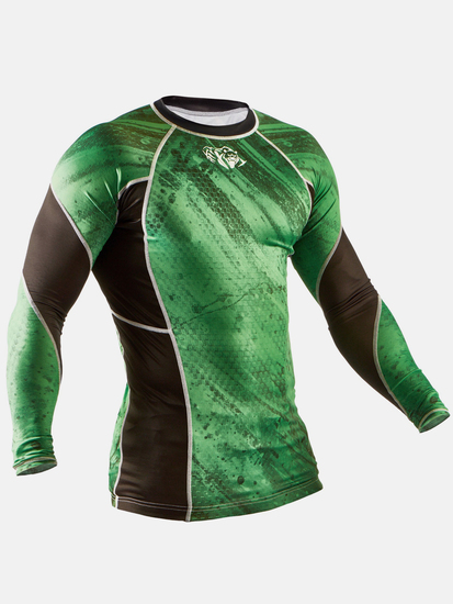 Peresvit Immortal Silver Force Rashguard Long Sleeve Green Lantern, Photo № 3