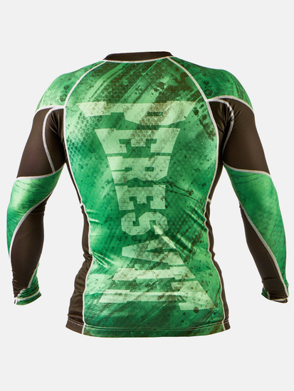 Peresvit Immortal Silver Force Rashguard Long Sleeve Green Lantern, Photo № 2