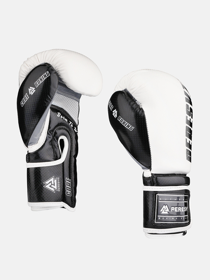 Peresvit Core Boxing Gloves White Black, Photo № 3