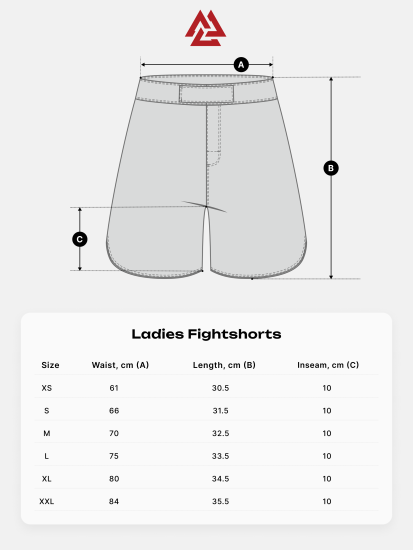 Hiss Ladies Fightshorts, Photo № 4