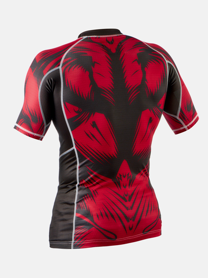 Peresvit Beast Silver Force Rashguard Short Sleeve Red, Photo № 2