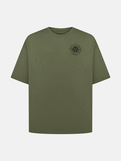 Oversized Ethos T-shirt Dust Sage, Photo № 6