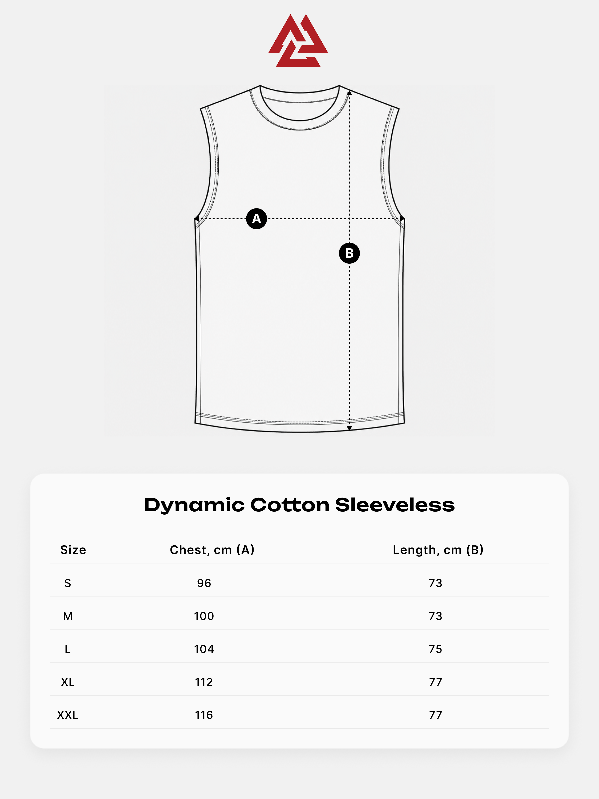 Dynamic Cotton Sleeveless Phantom Black, Photo № 3