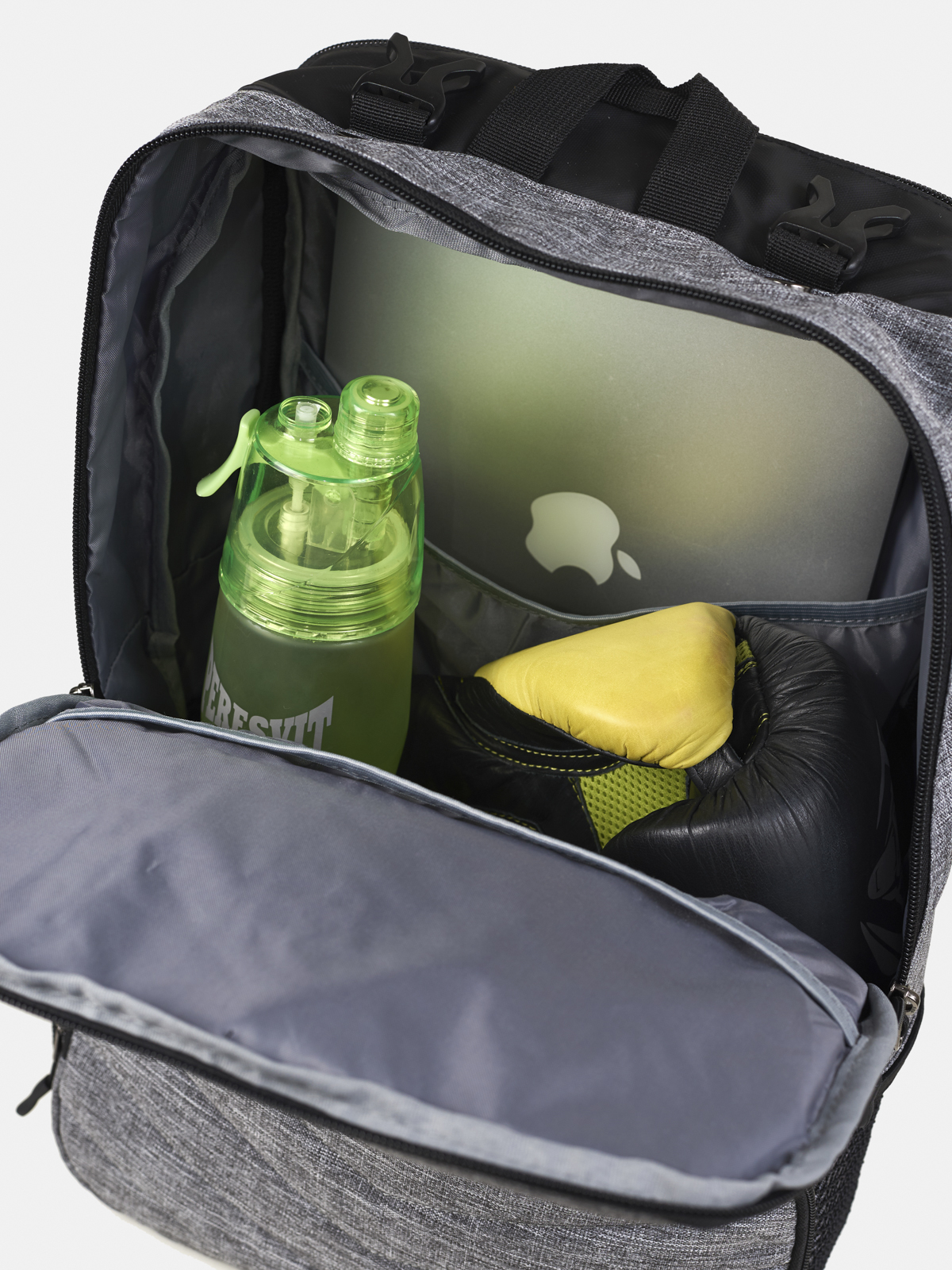 Peresvit 2Face Backpack Matte Black&Melange Grey, Photo № 3