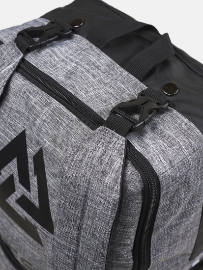 Peresvit 2Face Backpack Matte Black&Melange Grey, Photo № 5