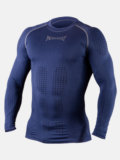 3D Performance Compression Longsleeve Navy
