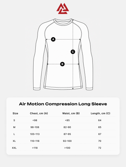 Air Motion Long Sleeve Navy Grey, Photo № 5