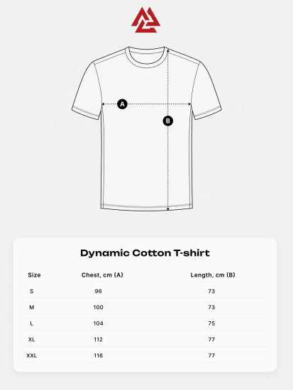 Dynamic Cotton T-shirt Carbon Heather, Photo № 3