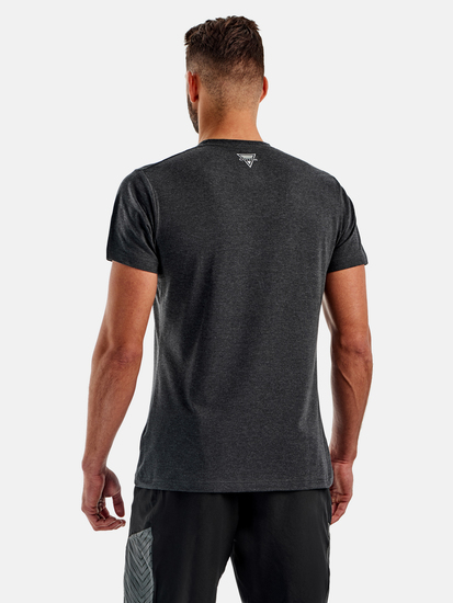 Dynamic Cotton T-shirt Carbon Heather, Photo № 2