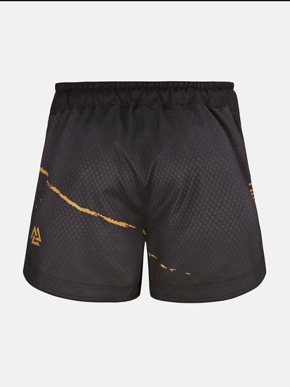 Peresvit Legend ММА Fight Shorts Black Rain Medium Length, Photo № 2