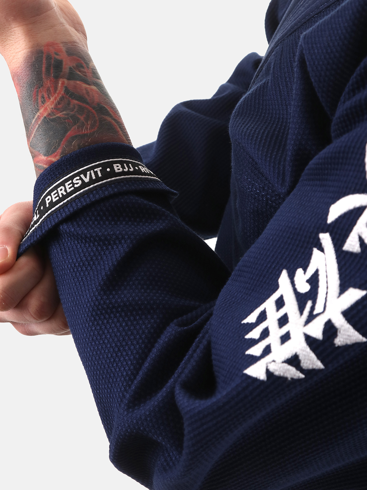 Mens Rival BJJ Gi Navy, Photo № 6