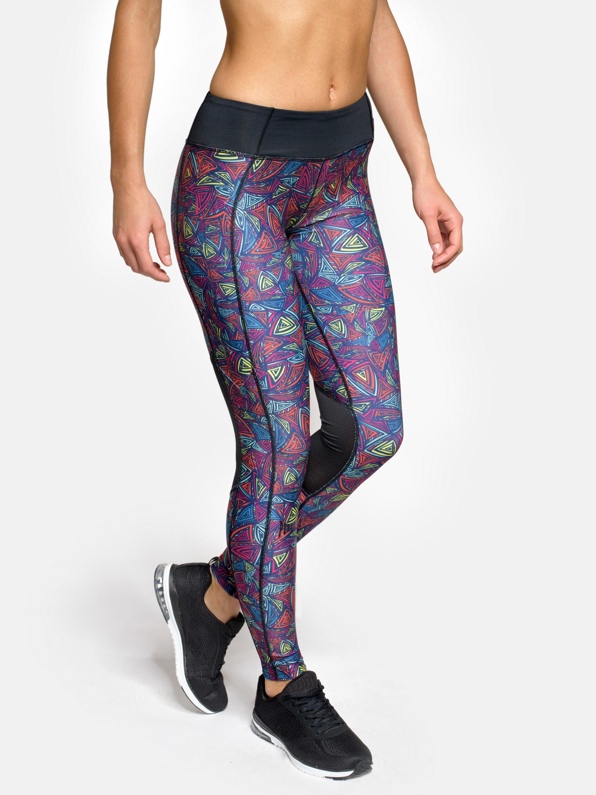 Peresvit Air Motion Womens Printed Leggings Triangle Curls, Photo № 3
