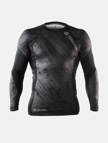 Peresvit Immortal 2.0 Black Rain Long Sleeve Rash Guard