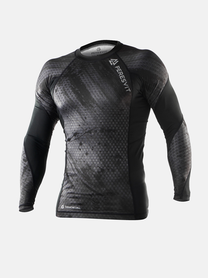 Peresvit Immortal 2.0 Black Rain Long Sleeve Rash Guard, Photo № 3