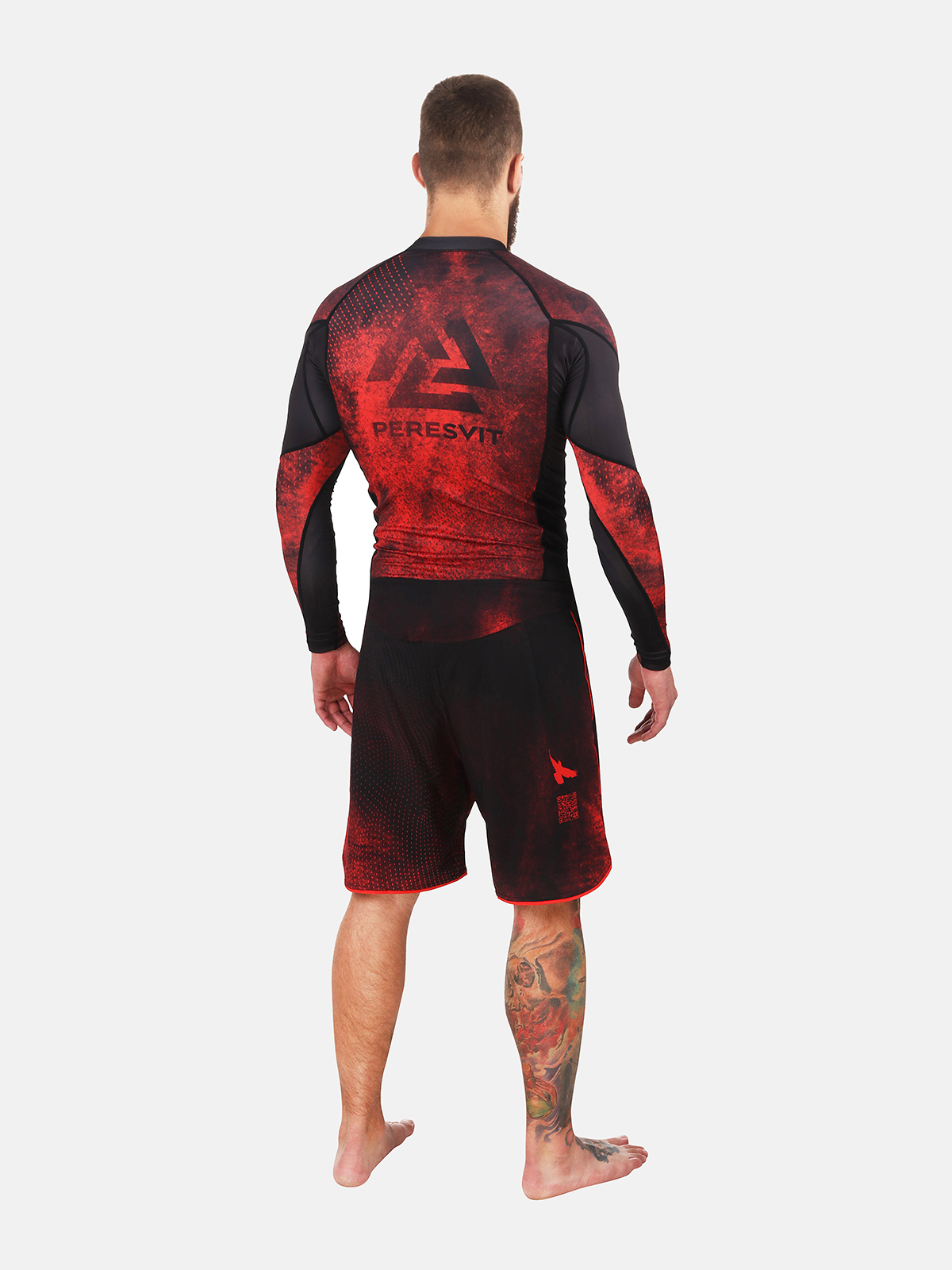 Peresvit Overpower Red Long Sleeve Rashguard, Photo № 5