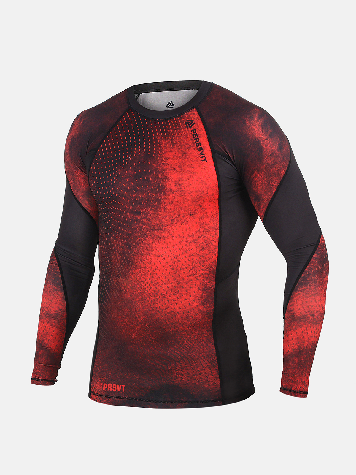 Peresvit Overpower Red Long Sleeve Rashguard, Photo № 3