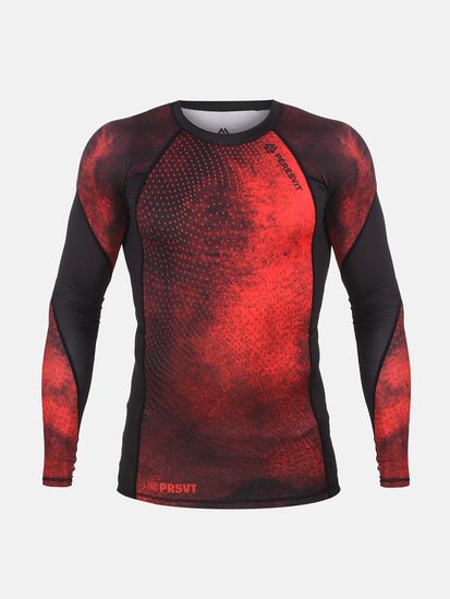 Peresvit Overpower Red Long Sleeve Rashguard
