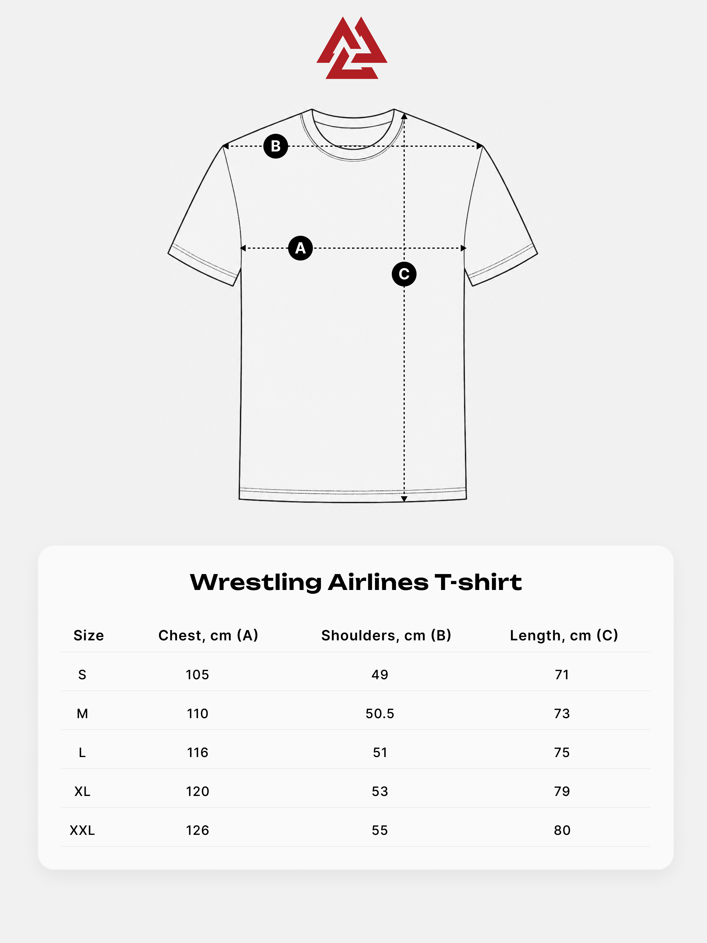 Wrestling Airlines T-shirt White, Photo № 8