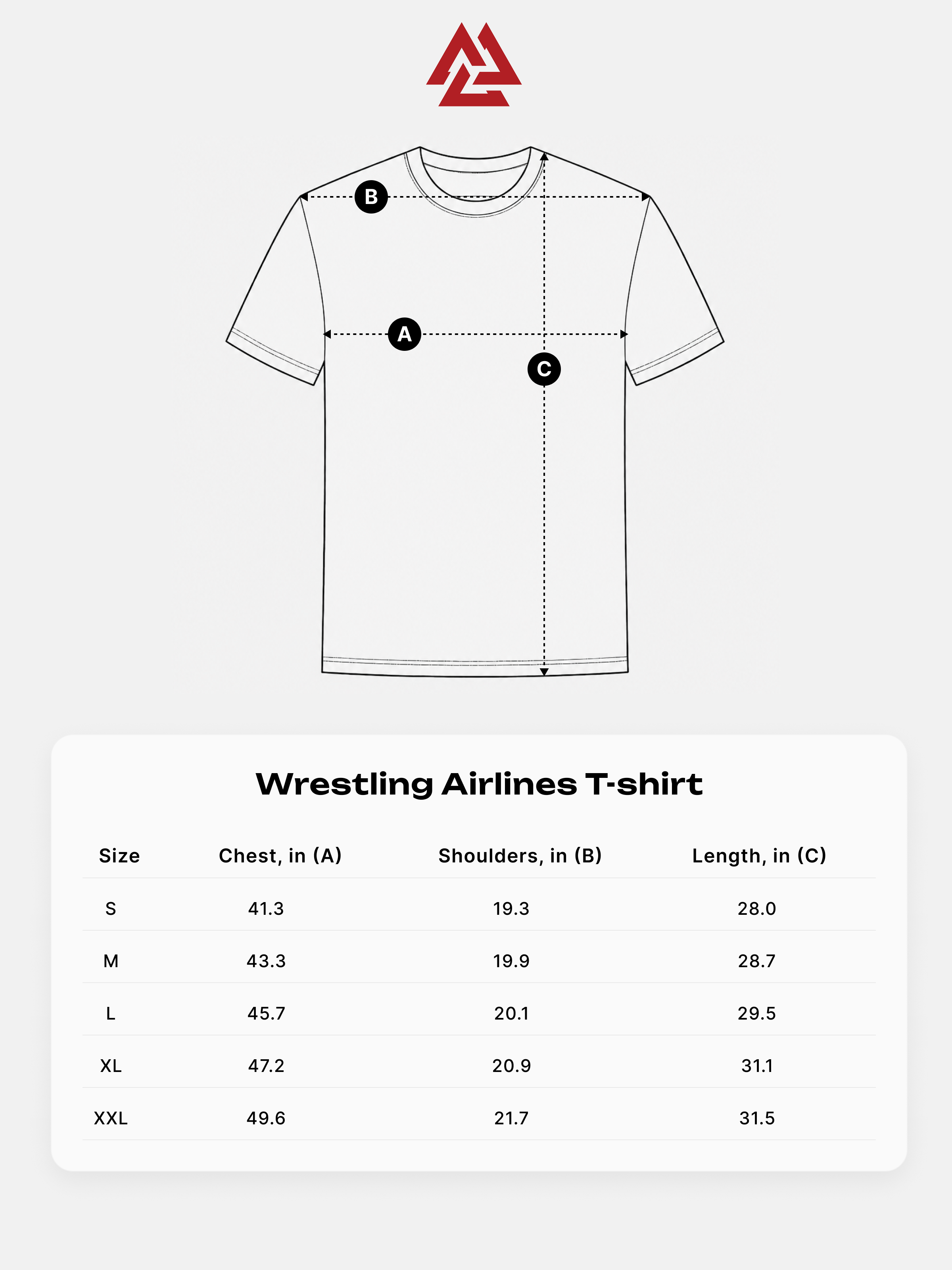 Wrestling Airlines T-shirt White, Photo № 9