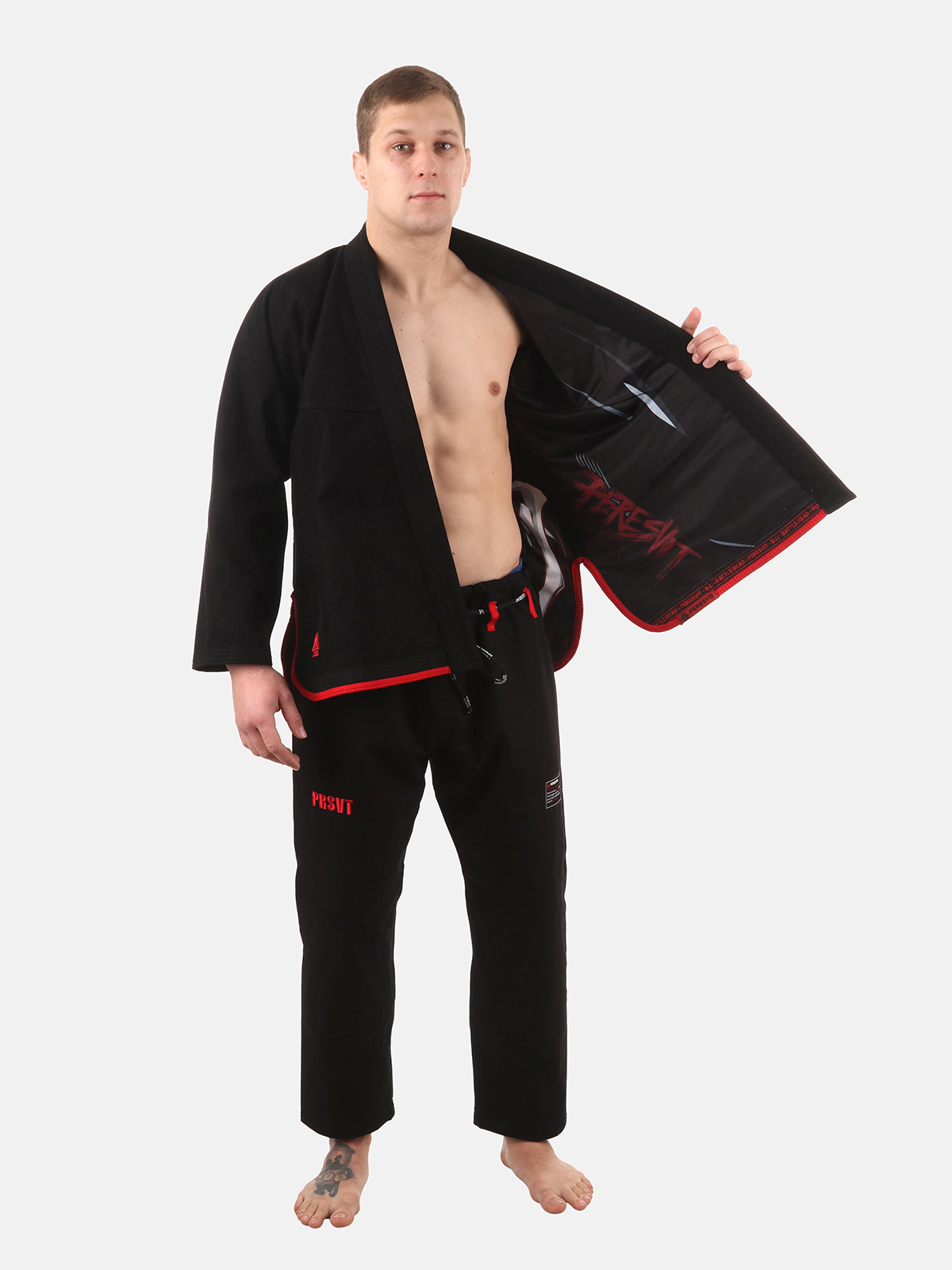 Peresvit Battle Bear BJJ Gi Black, Photo № 4