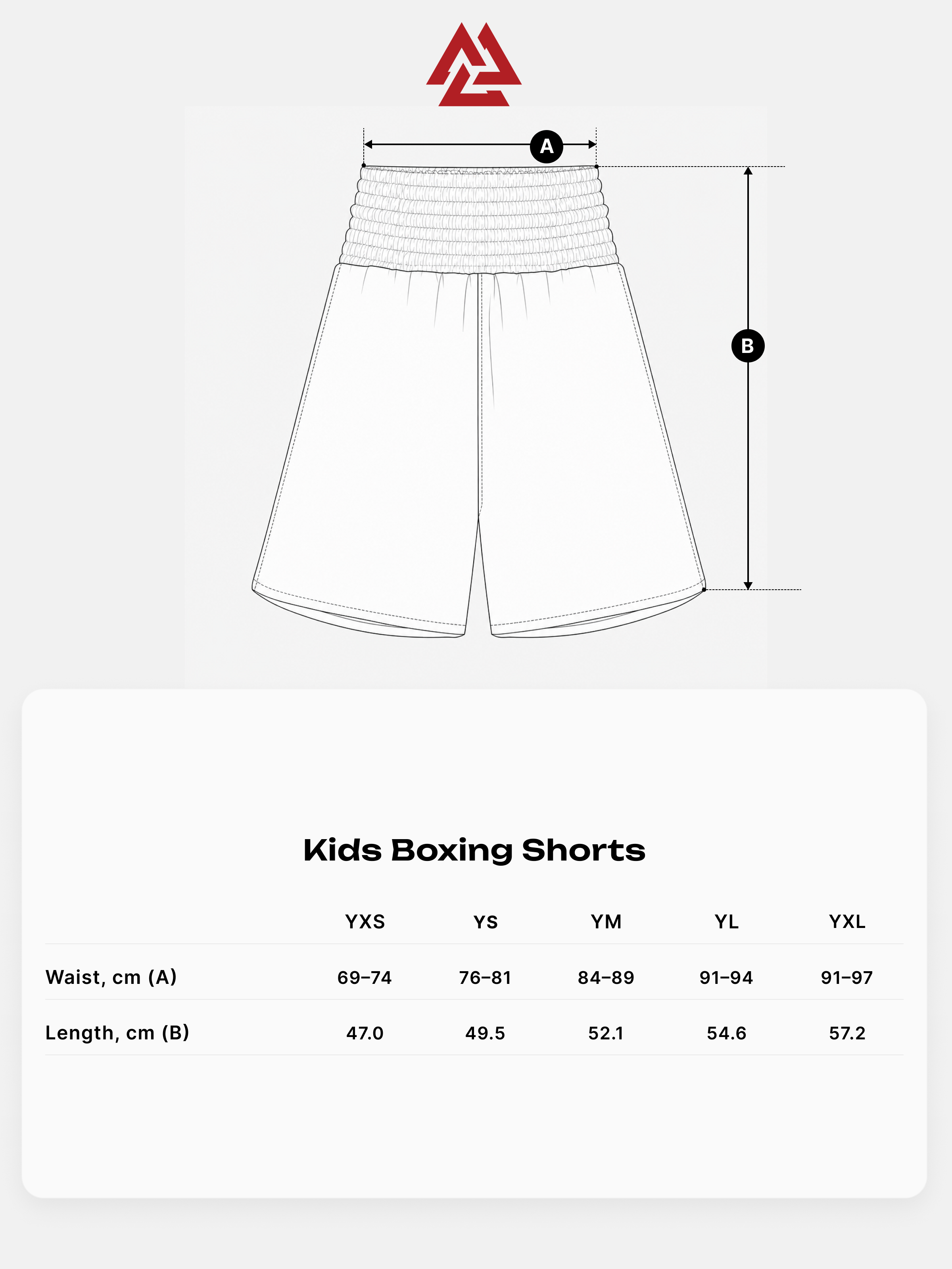 Kids Boxing Short Red, Photo № 3