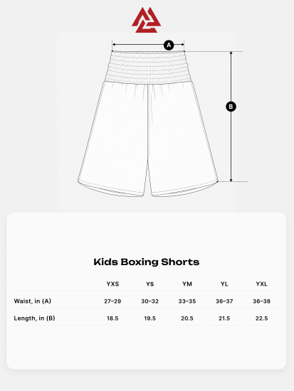 Kids Boxing Short Red, Photo № 4
