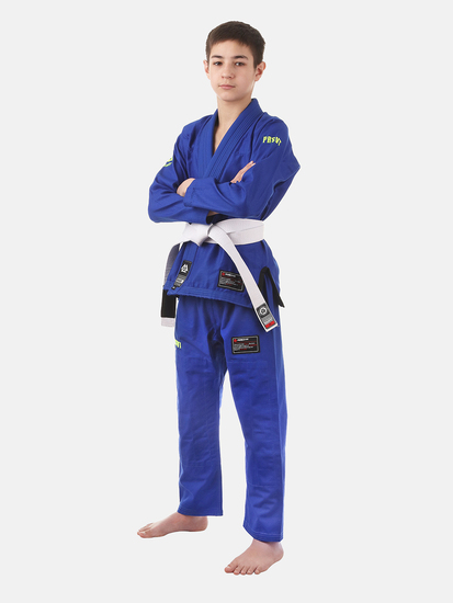 Peresvit Kids BJJ Gi Core Blue, Photo № 4