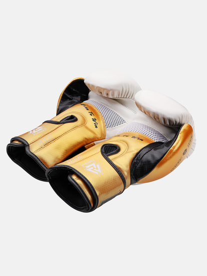 Peresvit Core Boxing Gloves Gold White, Photo № 5