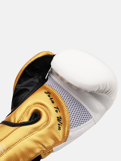 Peresvit Core Boxing Gloves Gold White, Photo № 6