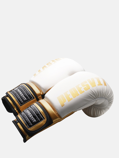 Peresvit Core Boxing Gloves Gold White, Photo № 4
